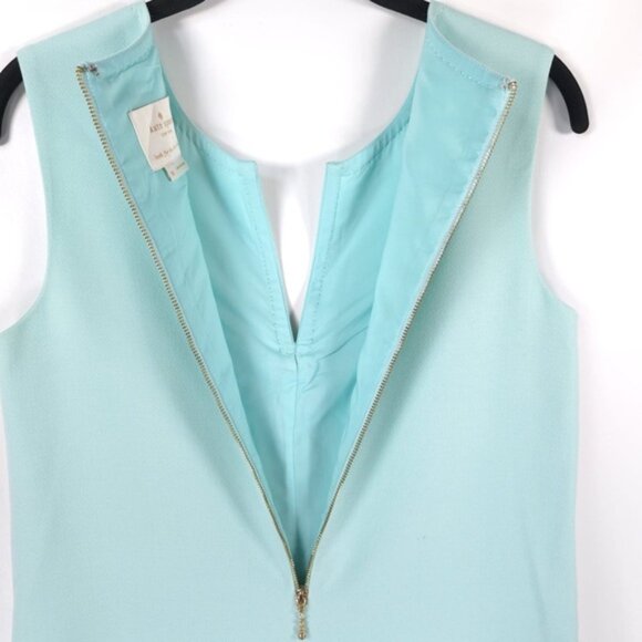 KATE SPADE Women’s Sheath Dress Pockets Mint Green Tiffany Blue NJMU2538 Size 0 - Picture 10 of 14
